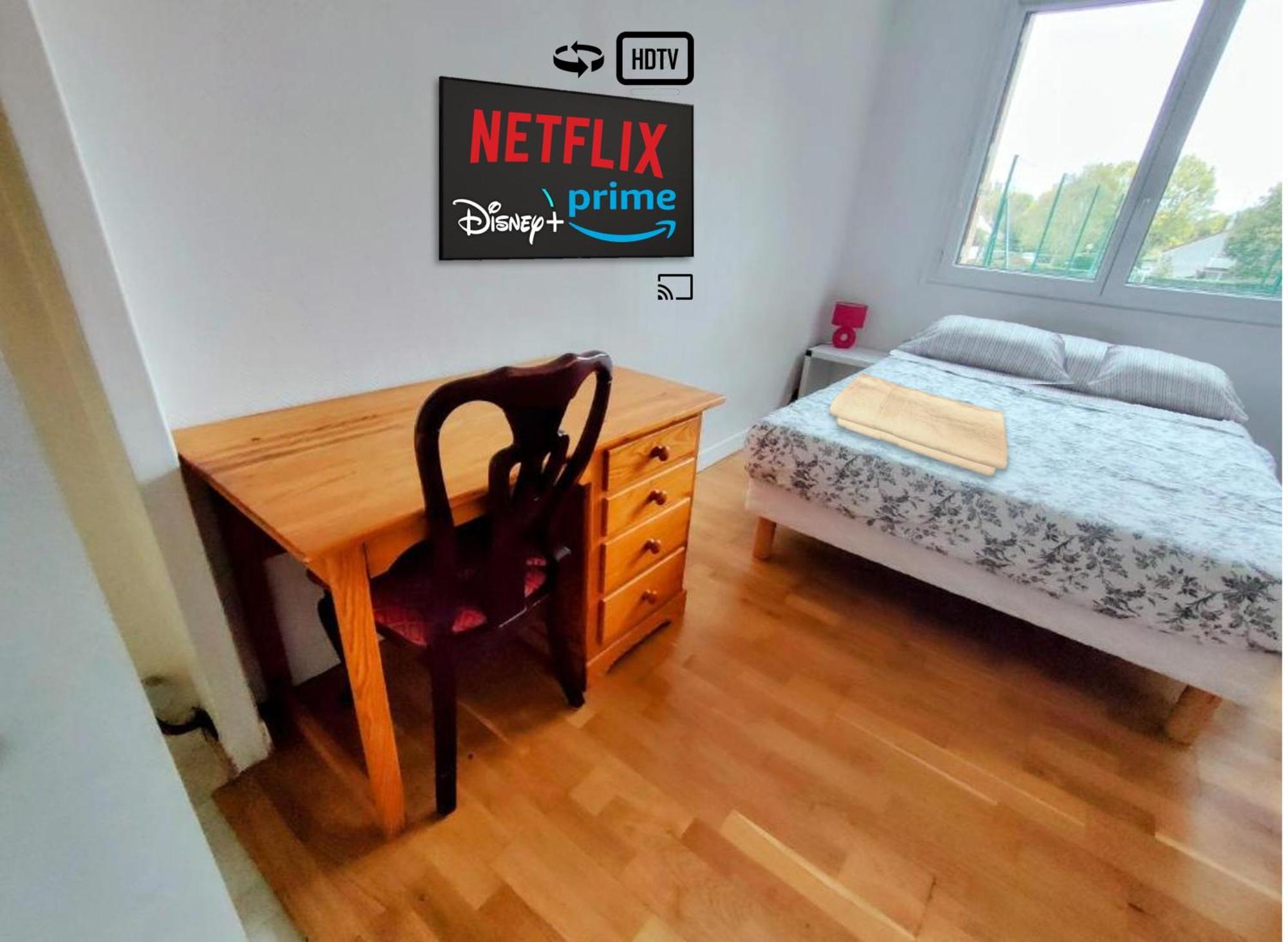 Room & Parking In Shared Appartment With Proprietor L 25 Mins From Paris Gare Du Nord, Cdg Airport & Stade De France Montmagny Ngoại thất bức ảnh